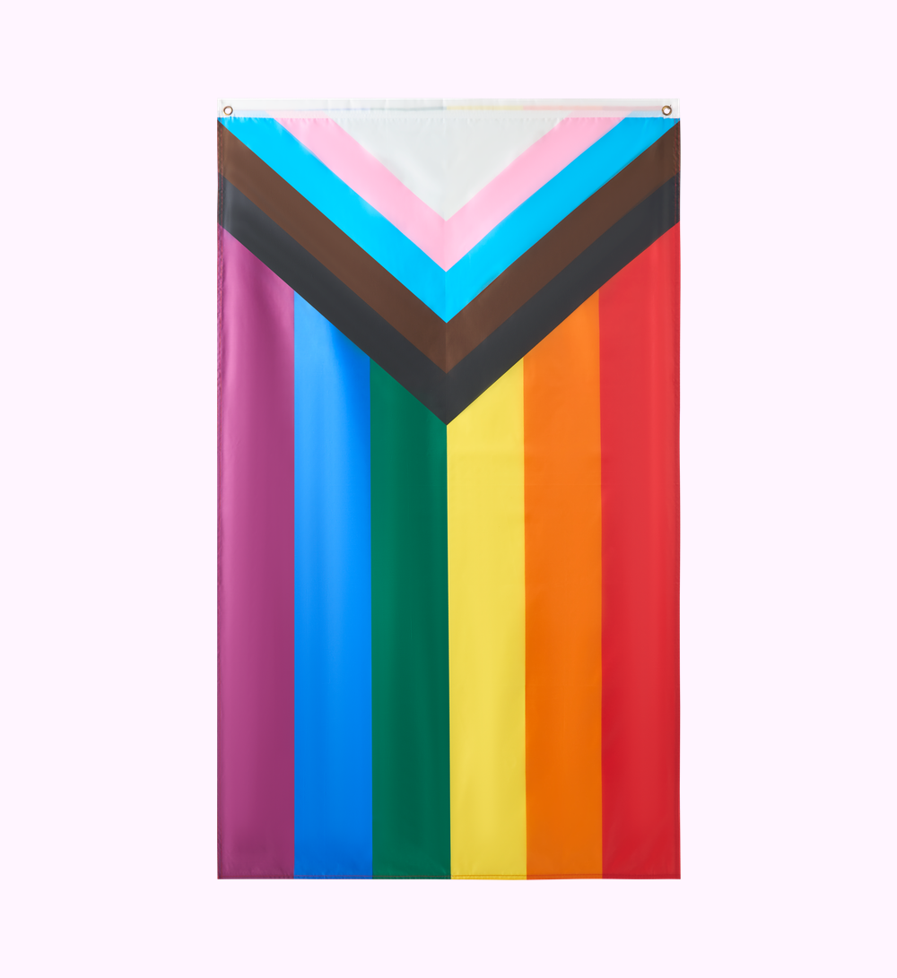 PROGRESS PRIDE FLAG (FREE GIFT)