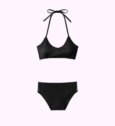 RUBIES Bikini Set in Black, bikini top and bottom
