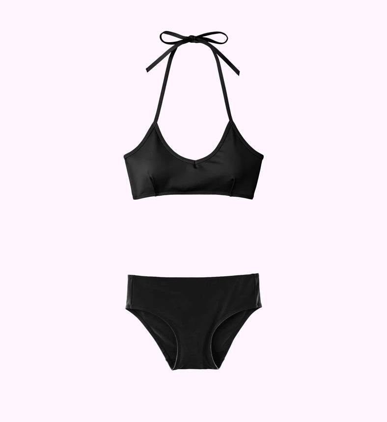 RUBIES Bikini Set in Black, bikini top and bottom