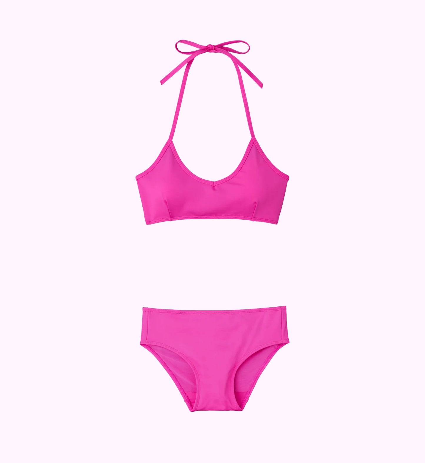 RUBIES Bikini Set in Pink, bikini top and bottom