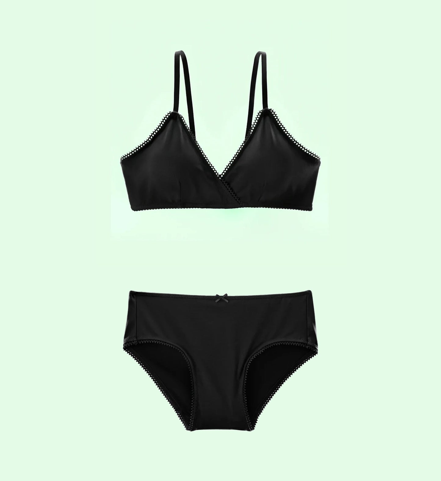 RUBIES Matching Set in Black, bra and underwear