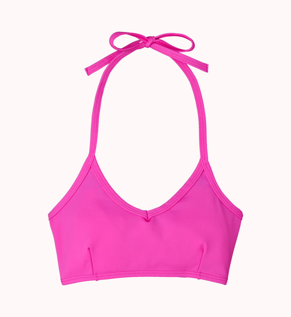 THE MIA HALTER BIKINI TOP