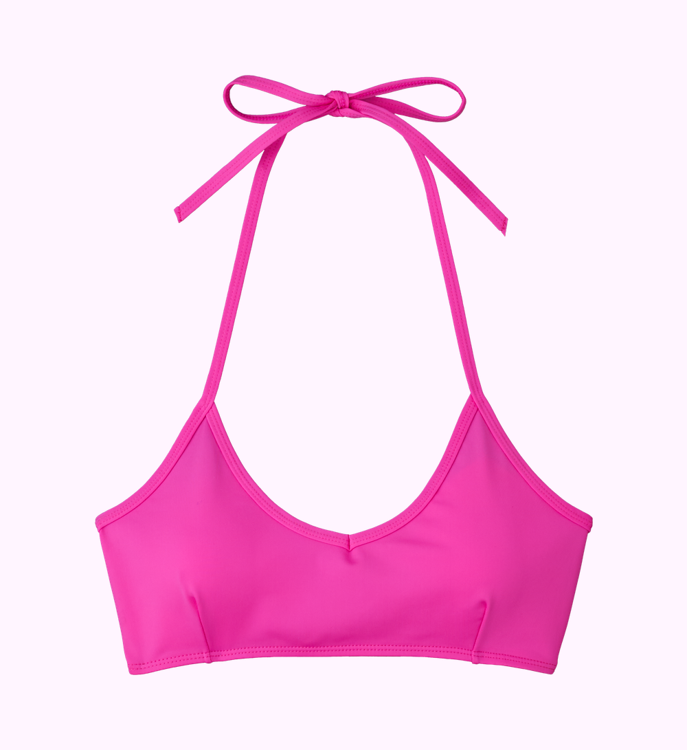 THE MIA HALTER BIKINI TOP