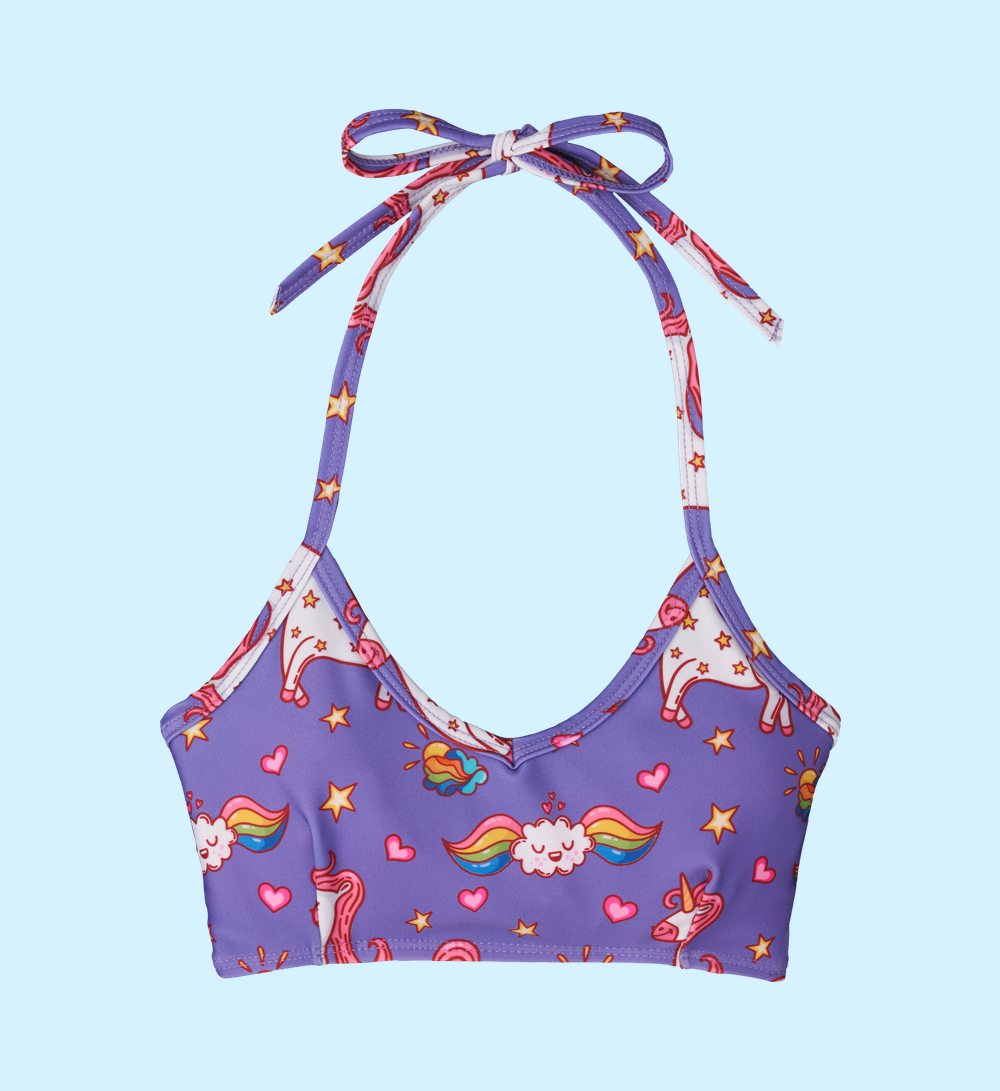 THE MIA HALTER BIKINI TOP